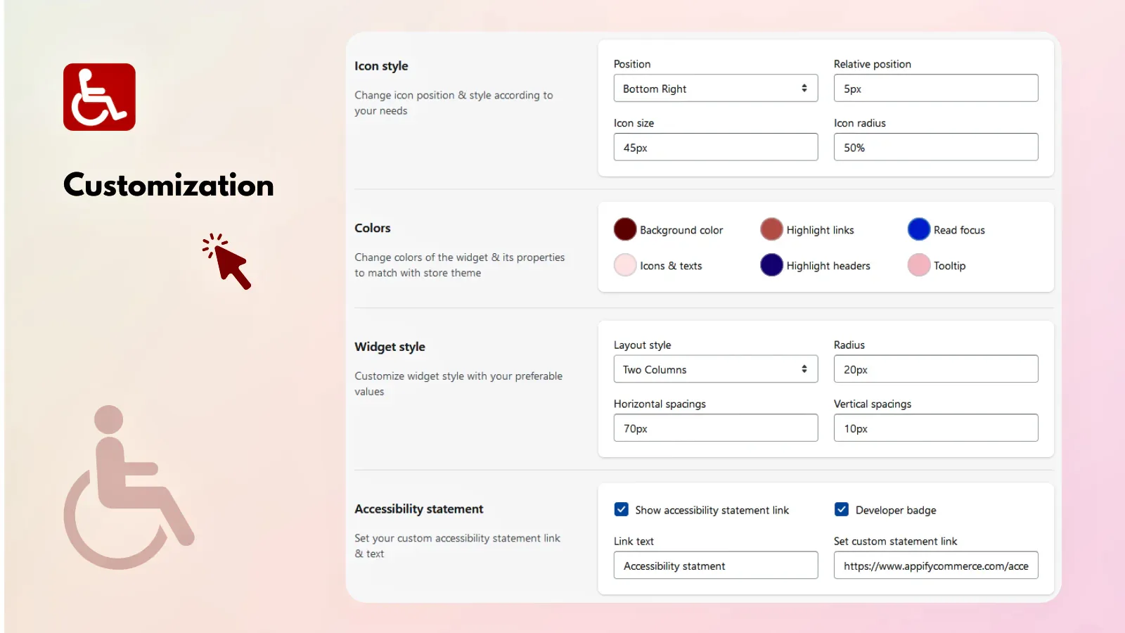 Appify ‑ Accessibility Toolkit App
