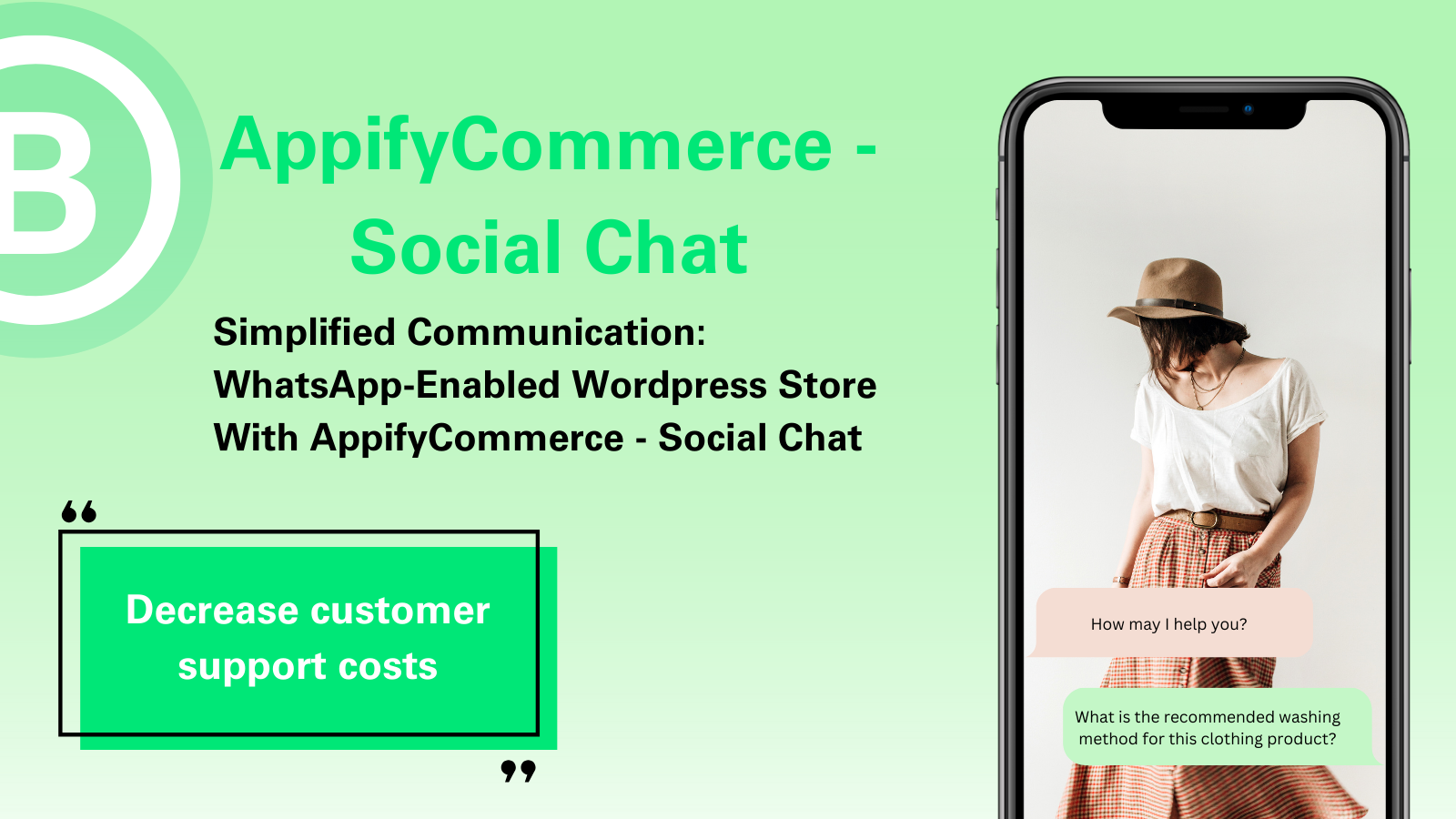 AppifyCommerce – Social Chat App