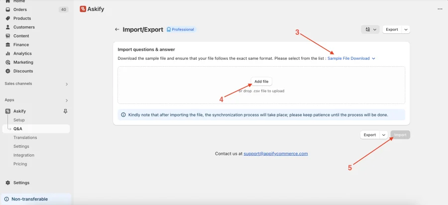 import/export