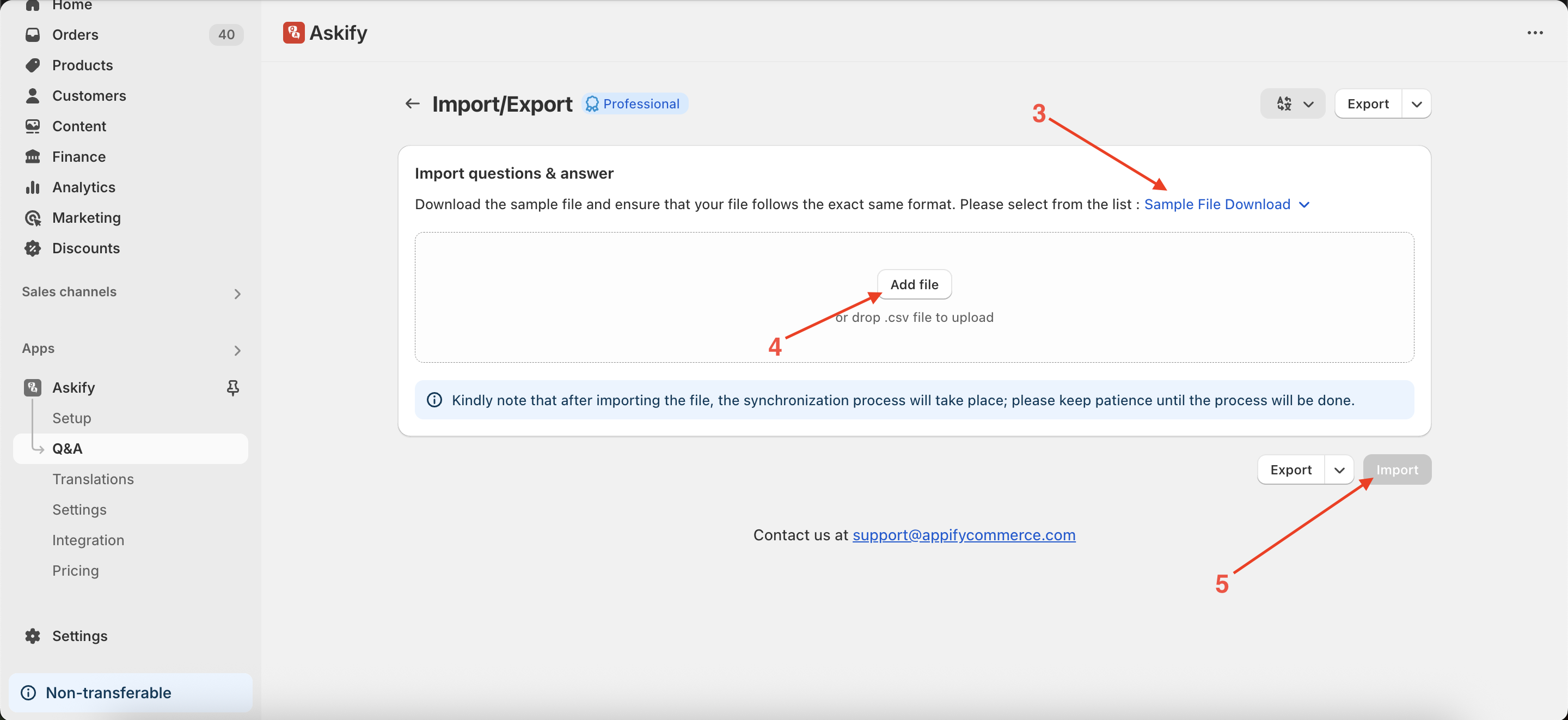 import/export