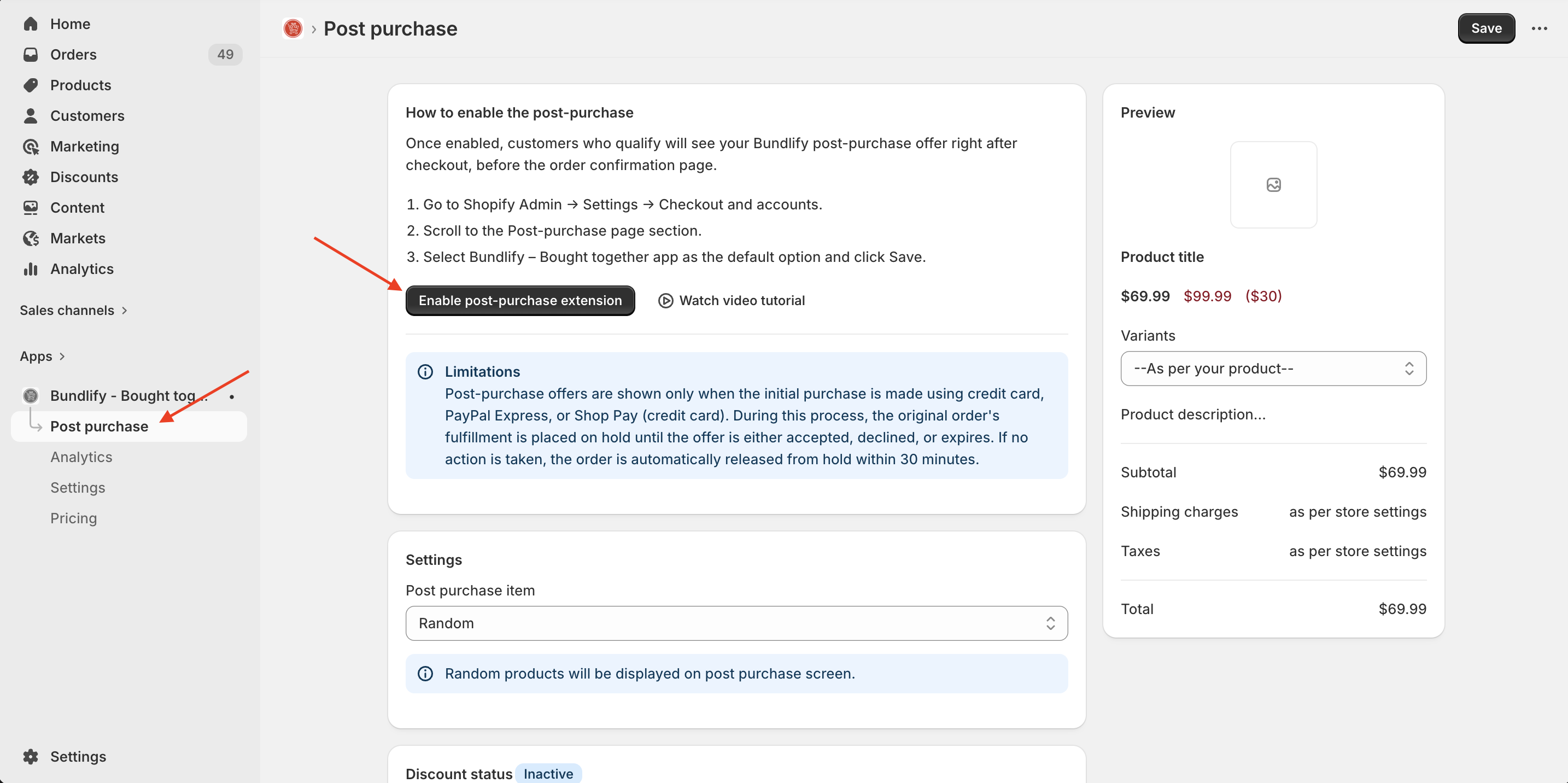 Frequently bought together setup 3