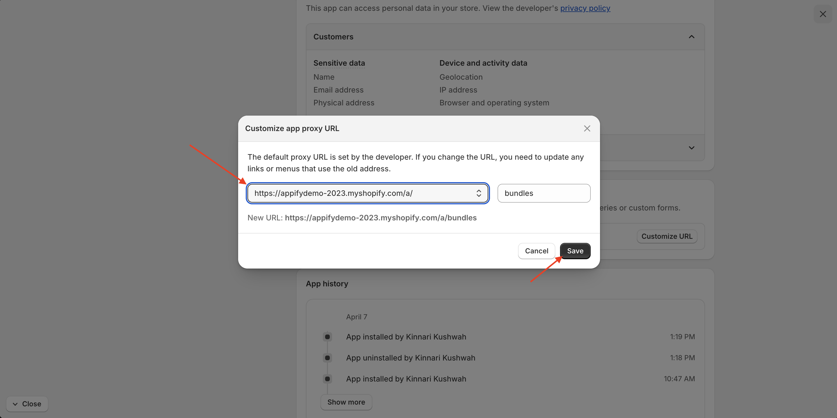 Frequently bought together setup 3
