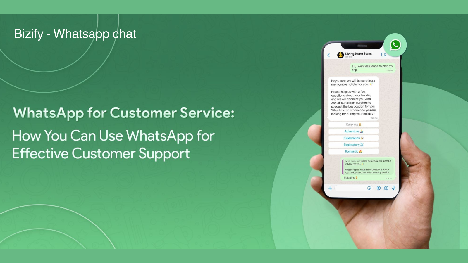 Bizify ‑ WhatsApp chat App