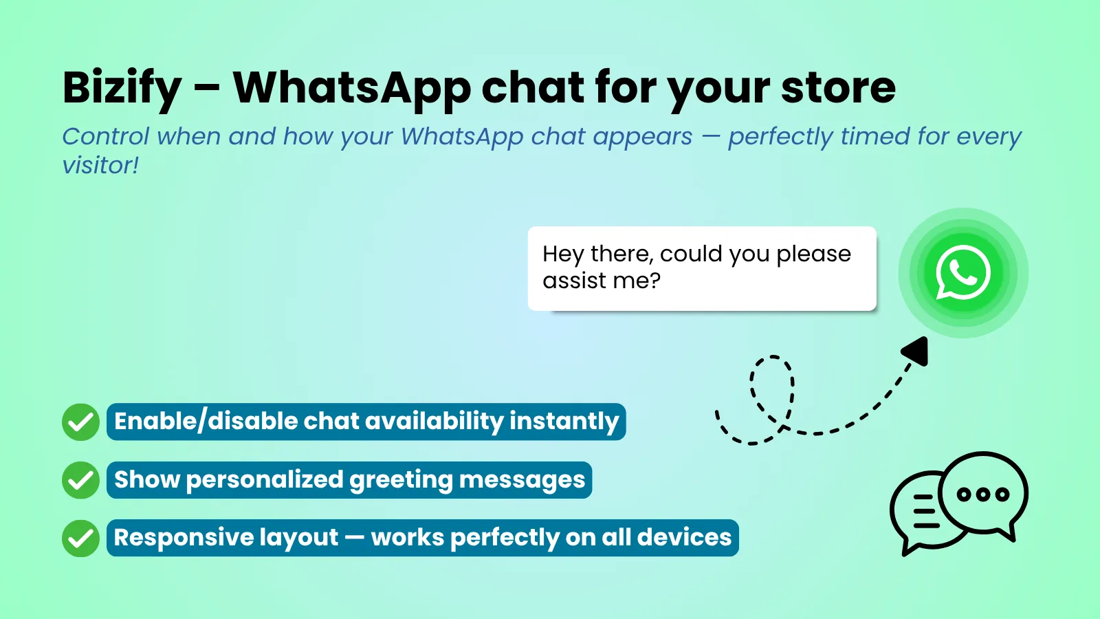 Bizify ‑ WhatsApp chat App