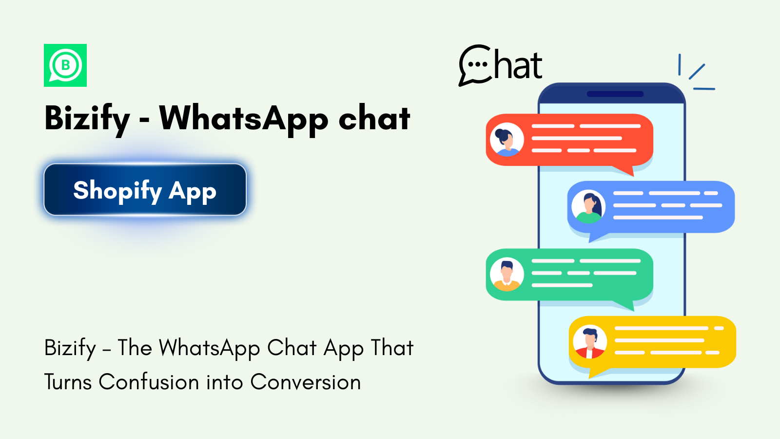 Bizify ‑ WhatsApp chat App