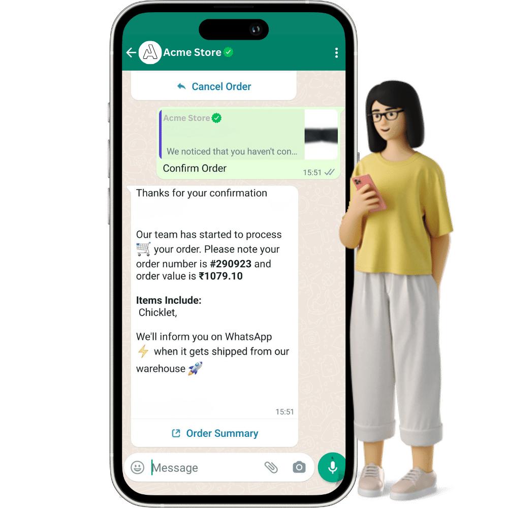 Bizify ‑ WhatsApp chat for Shopify