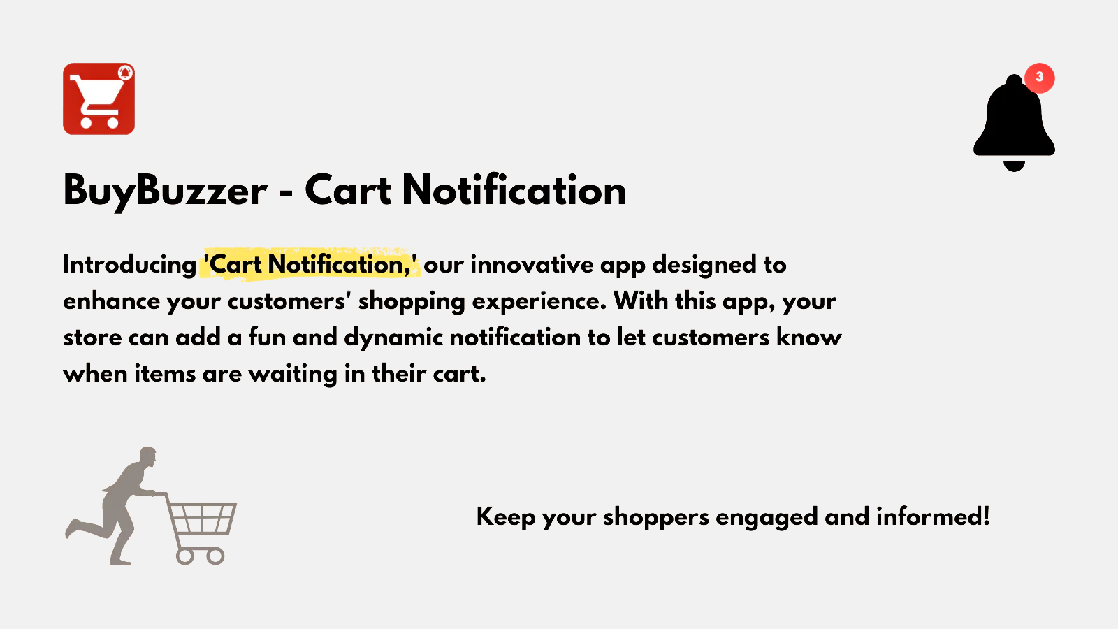 BuyBuzzer - Cart Notification App