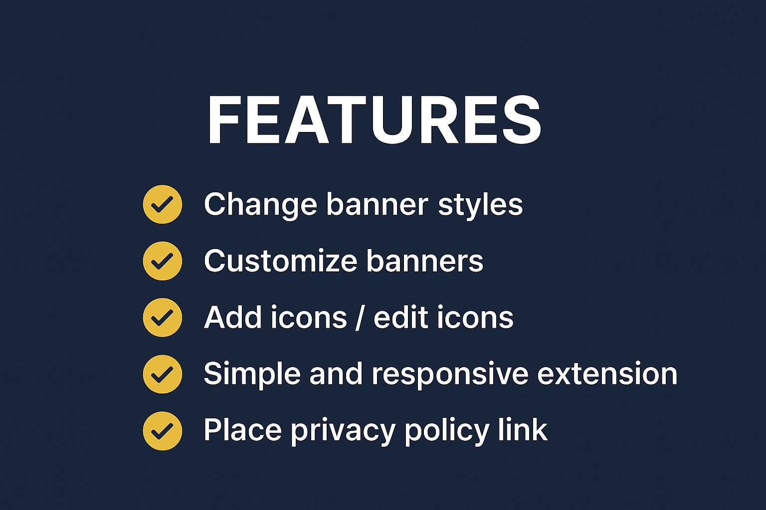 Customizable GDPR Cookie Consent Banner App