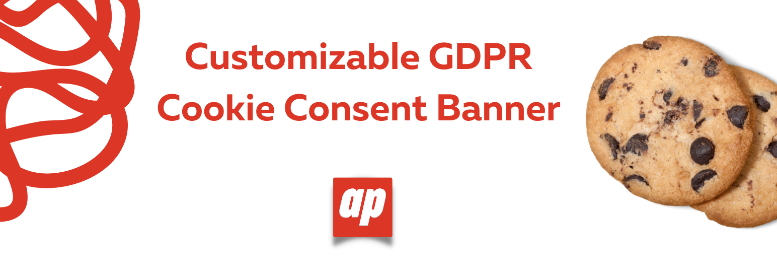 Customizable GDPR Cookie Consent Banner App