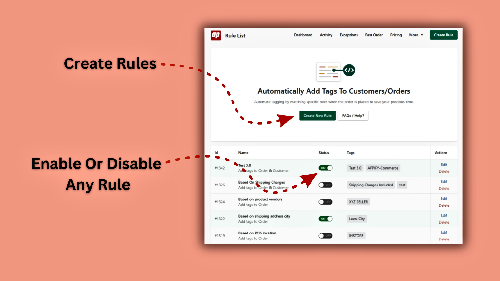 Taggify - Customer &amp; Orders for Shopify