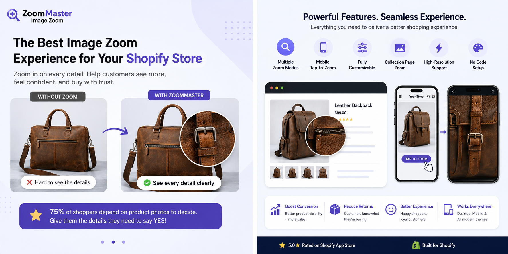 ZoomMaster for Shopify